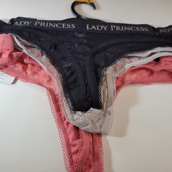 BRAND NEW LADY PRINCESS 3-PACK INTIMATES WOMEN"S PANTIE SETS - Picture 7 of 9